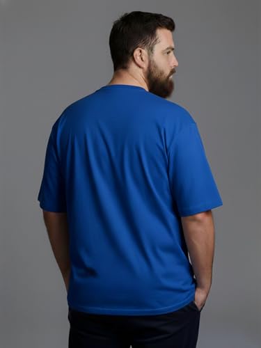 Image of XENOVAURBAN Mens Plus Size Cotton T-Shirt Combo | Combo Pack of 2 Unisex Fit Plus Size Printed Tshirts