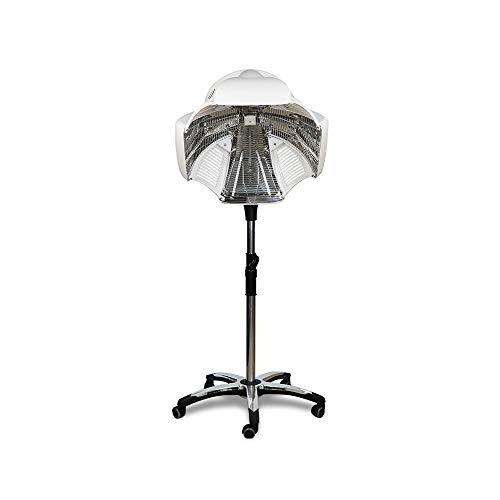 RMXMY Calentador de peluquería Color Procesador de Temperatura Ajustable del Cabello Cuidado de Pelo peluquería Hair Salon Dedicado Caliente Machine escaldado (Color : A)