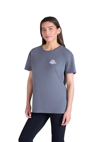 T-shirt rectangulaire en coton léger Animal Leena : un confort respirant pour vos randonnées