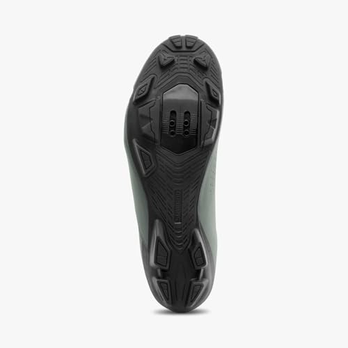 SHIMANO Tênis masculino de ciclismo, Verde, 10 AU