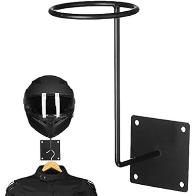 ILM Helmet Holder Rack Hook Helmts Stand Wall Mount Jacket Hanger Motorcycle Accessories