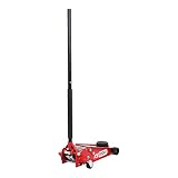 KS Tools 161.0366 Formula Lift 3T Steel Hydraulic Jack, Red & Black - 3