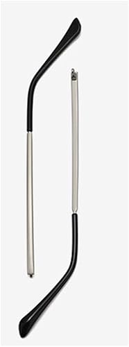 Miniatura 2 de 1 par de lentes de repuesto de metal de plástico, lentes de repuesto para patillas, brazos, tornillos, arandelas de tornillo y destornillador 3 en 1