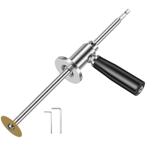 Cortador de tubería interno, cortador de tubería interior,1 conjunto de PVC Inside Pipe Cutter | Profundidad ergonómica, de corte ajustable de 7 pulgadas, herramientas de plomería, herramienta de mano