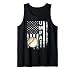 Baseball Umpa America Flag Vintage Christmas Xmas Tank Top