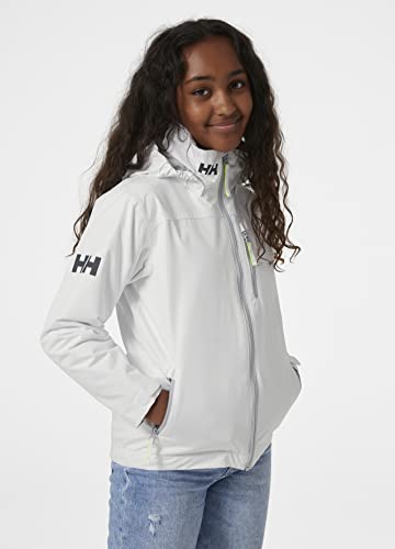 Helly-Hansen Women's Crew Midlayer Fleece Lined Waterproof Windproof Breathable Hooded Rain Coat Jacket3