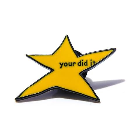 Your Did It Meme Pins - Star Enamel Pins Funny Badge Brooches Jewelry Accessories - Gifts For Friends (Yellow pins) Cover