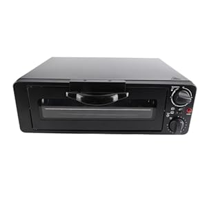 Plyisty Innenpizzaofen Schwarz Kompakt