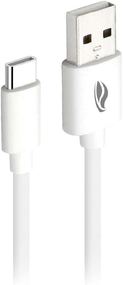 C3Tech - Cabo USB para USB-c CB-C10WH Branco - Comprimento de Cabo 1Metro Corrente de 3A compativel com Android e iPhone