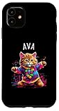 Awesome Cat Designs for Girls Name Ava