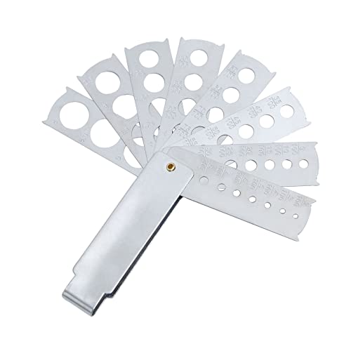 gulang-keng Edelstein Messwerkzeug Schmuck Werkzeug Schmuck Ausrüstung Zubehör Diamant GEM Gauge Stein Messwerkzeug für Edelstein Diamant Diamond Messgerät Cover