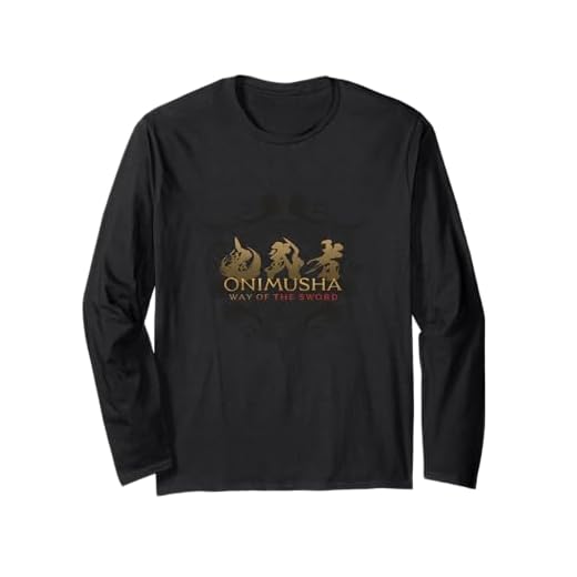 Onimusha: Way of The Sword Logo2 Langarmshirt