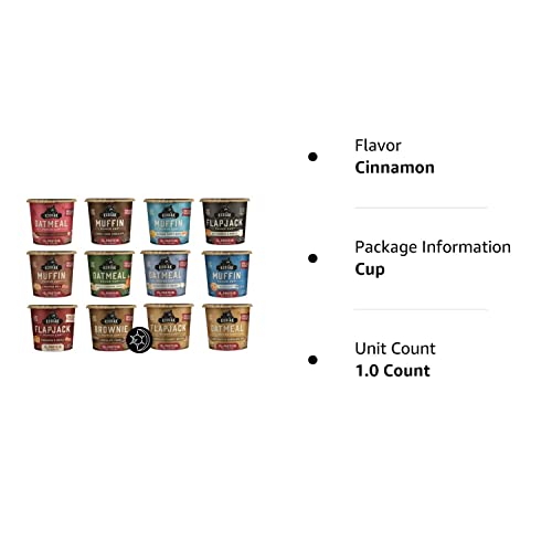 Kodiak Cakes On The Go Cups -Variety Pack 12 Different Cups - Try Them All - Plus Unique Magnet #TOP1