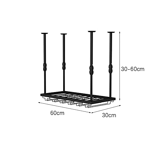 Support de Stockage de Verre à vin suspendu pour optimiser les petits espaces - 3
