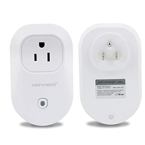 Dsnmm AC 100V-240V p-lug Smart Digital Remote Control WiFi Timer s-ocket Outlet Switch