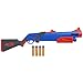 Nerf Fortnite Pump SG Blaster, lancia-dardi mega con azione a pompa, a retroricarica, 4 dardi Nerf Mega, per bambini, adolescenti, adulti