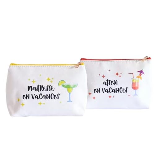 Duo Pochettes Maîtresse + Atsem en Vacances - TE Whaka