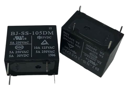 Relais 12V 24V BJ-SS-105LMF 32F-1A-12V 5A composant commutation