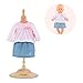 Corolle - Top & Skirt - Baby Doll Outfit - Clothing Accessory for 12