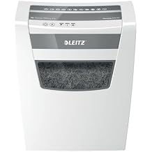 Leitz IQ Paper Shredder, 10 Sheet, Cross Cut, 6 Gallon Bin, P4 Security, Anti-Jam, Home Office 170003