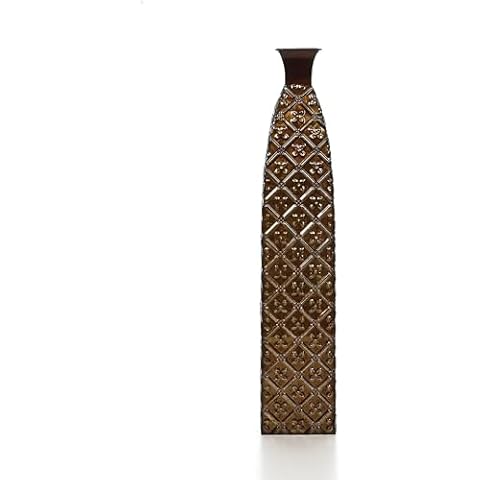 Hosley 24.5 Inch Multi Colored Floor Vase Cover