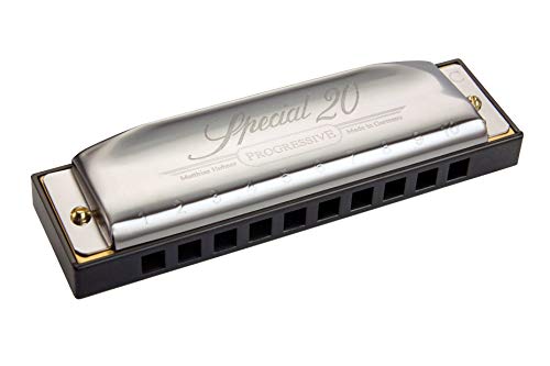 Hohner Harmonica spéciale 20 Country Tuning B - Les Beatles, Paul McCartney, John Lennon, RIngo Starr, George Harrison Hohner Harmonica spéciale 20 Country Tuning B