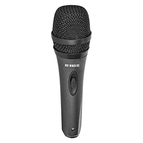 Image of VRJTEC Dynamic Karaoke Microphone for Singing, Handheld Wired Microphone, 5ft Cable and Magnetic Switch, Perfect for Speakers, Karaoke Machines, Amplifiers, Mixers