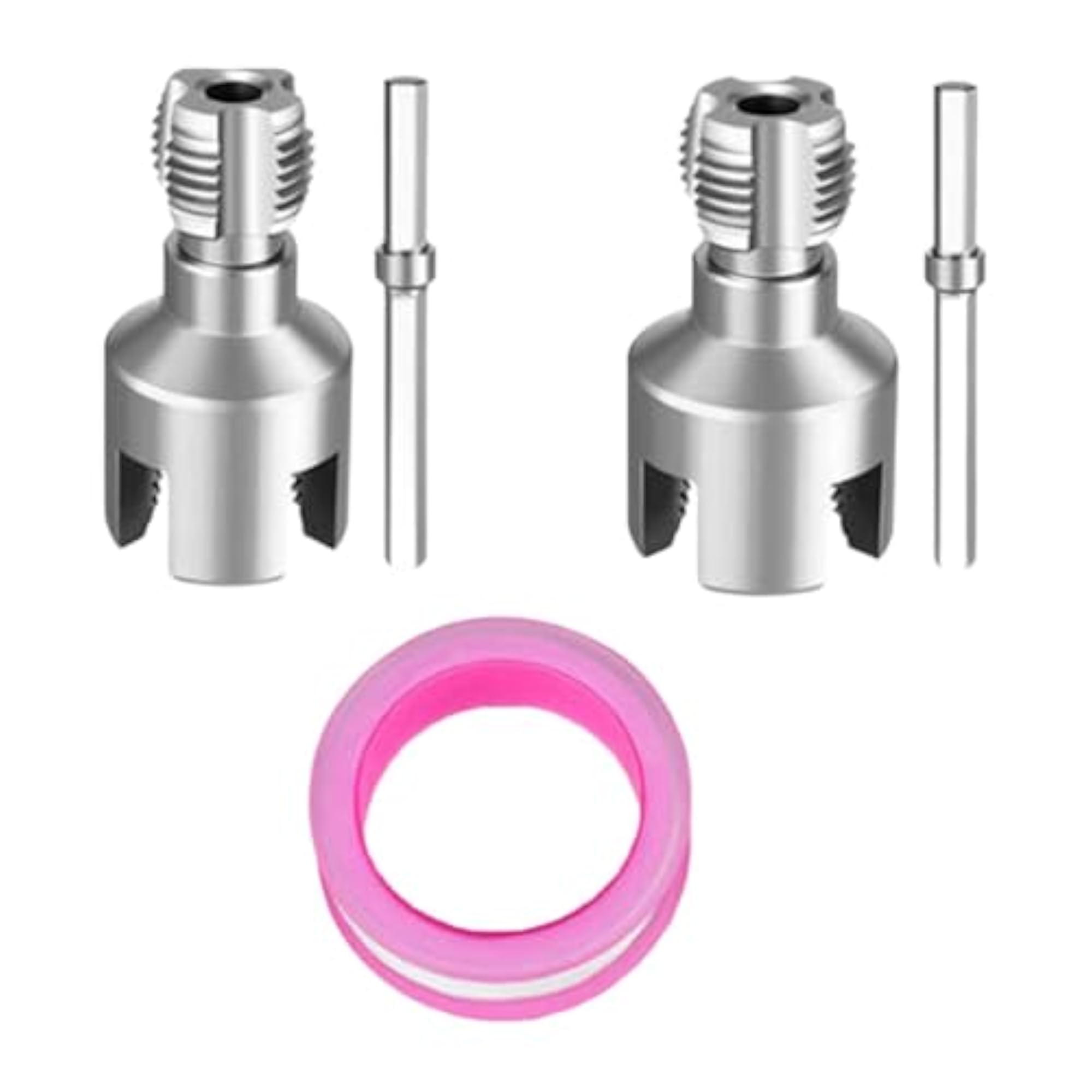 2-Piece Material Pipe Threader Kit for Home DIY Projects
