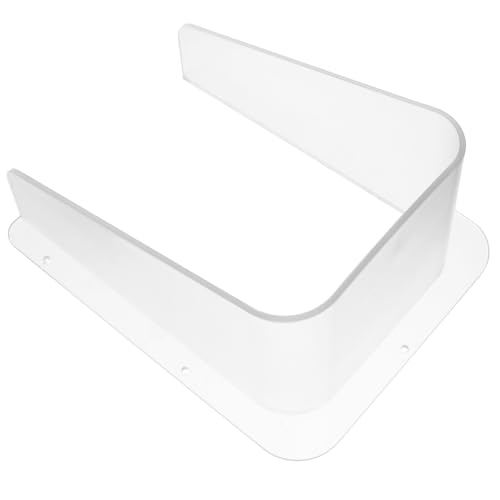 Cubierta de plástico protectora resistente al sol para marcos de timbres de pared 2
