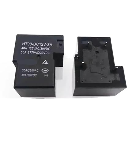 Relais 12V HT90-DC12V-SA pour réparer une panne de ventilation ou de pompe électrique 40A