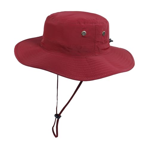 Image of Home Prefer UPF50 Mens Sun Hat with Neck Flap Quick Dry UV Protection Cap Womens Wide Brim Fishing Hat Neck Flap Beach Garden