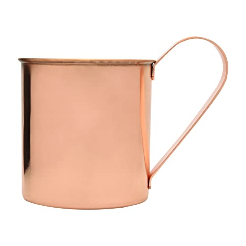 Caneca Moscow Mule Lisa Inox Bz Mimo Style Bronze No Voltagev