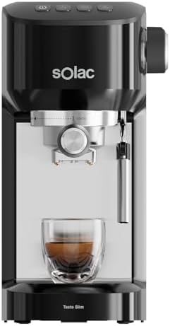 Solac - 1350W Superautomatic Coffee Maker | 19Bar | Espresso and ...