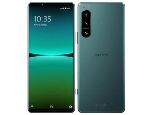 ◯ Xperia 5 IV SOG09 本体のみ Amazon | Xperia 5 IV SOG09, 128GB, グリーン, ZEISS カメラ搭載 5G