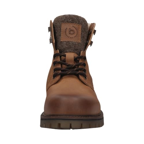 bugatti Herren Schlupfstiefel, Männer Stiefel Kaltfutter,kaltgefüttert,Winterstiefel,Winterschuhe,uebergangsstiefel,Cognac (6300)… – Ansicht 5