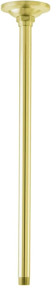 Kingston Brass K217A2 Designer Trimscape Showerscape 17-Inch Raindrop Shower Arm, Polished Brass Kingston Brass K217A2 Designer Trimscape Showerscape 17-Inch Raindrop Shower Arm, Polished Brass