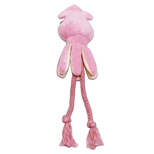 Brinquedo educativo para animais de estimação de pelúcia em forma de polvo Brinquedo de brinquedo en