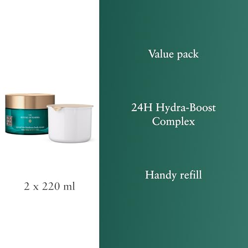 Set Ritual of Karma de crema hidratante corporal y recarga con flor de loto 3