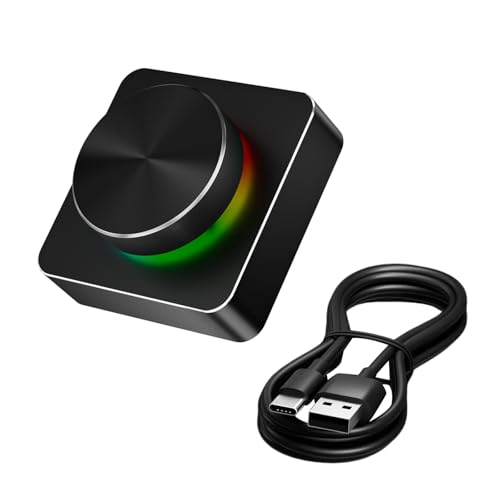 Controlador multimedia USB programable con botón mecánico silencioso 5