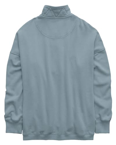 Image of Gacaky Sweatshirt for Women Oversized Casual Long Sleeve Button Henley Neck Pullover Tops Fashion Outfits Clothes