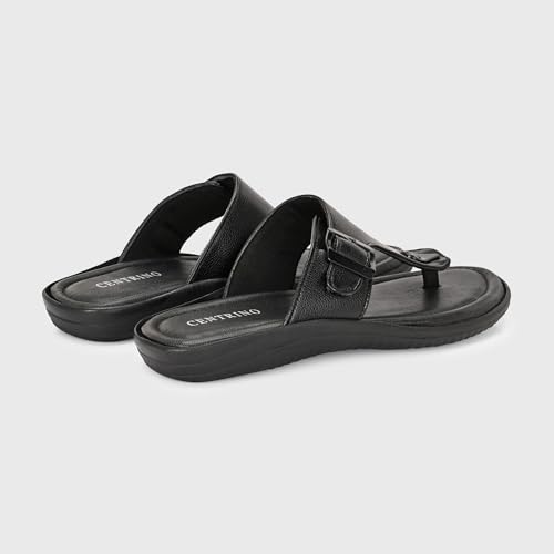 Image of Centrino Sandal for Men | Grip Insole for Stability | Modern Look with Straps | Comfortable Footwear (9775)