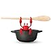 Price comparison product image OTOTO Red The Crab Silicone Utensil Rest - Kitchen Gifts, Silicone Spoon Rest - Heat-Resistant Kitchen - Steam Releaser, Chopstick Rests & Holders