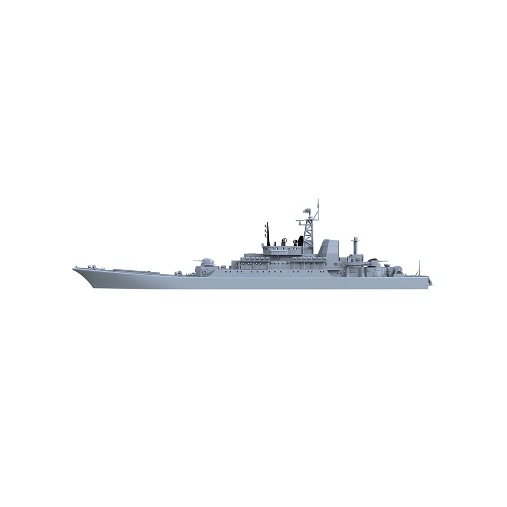 SSC700196 Model w skali 1/700: Radziecka marynarka wojenna klasy Lopucha (Projekt 775) Czołg pływający (dane techniczne linii wodnej)