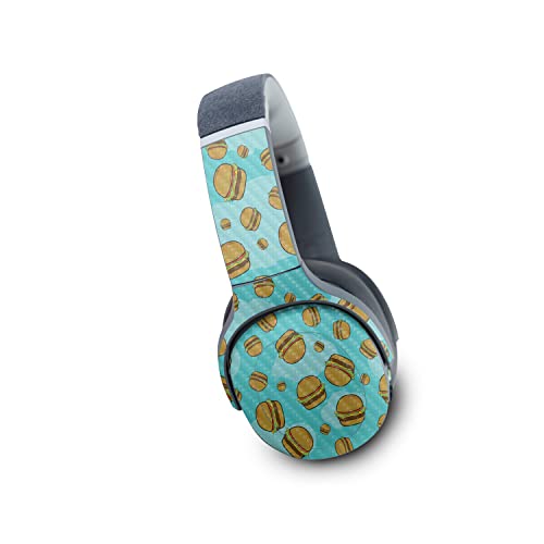 Image of MightySkins Carbon Fiber Skin Compatible with Skullcandy Crusher Evo Wireless - Burger Heaven | Protective, Durable Textured Carbon Fiber Finish | Easy to Apply | Made in The USA