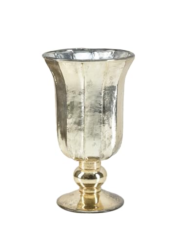 Serene Spaces Living Antique Gold Vase for...