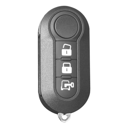 Coque de clé de voiture 500 Doblo Bravo Ducato boîtier télécommande 3 boutons
