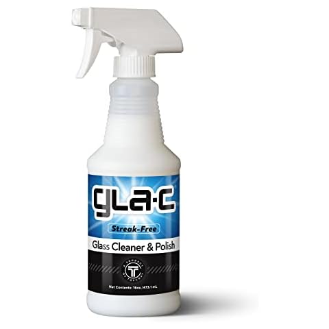 TopCoat Gla-C Car Window Cleaner - Water-Based Car Glass Cleaner for Windshields, Acrylic, Vinyl, and More - Improves Visibility and Cleans and Polishes Without Streaks - 16-Ounce Spray Bottle Cover