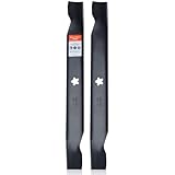 Hipa 138971 Mower Blades for Craftsman LT1000 LT2000 42 inch Riding Mower, Poulan Pro Husqvarna 42'' Deck Lawn Tractor Replace for 532138971 422719 High Lift Blades