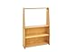 Produktbild BioKinder Anna Spielständer, Markstand, Kasperletheater aus zertifiziertem Bio-Massivholz Erle 125 x 88 x 21 cm. Mit 2 Fächern