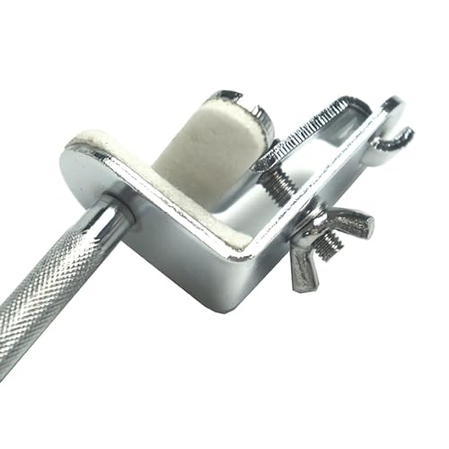 Soporte de montaje para cencerro desmontable, abrazadera de montaje de tambor metálico para accesorios de percusión miniatura 5
